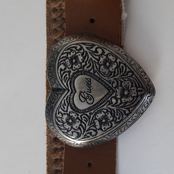 Guess Accessories - NWT***Guess  Brown Leather Belt